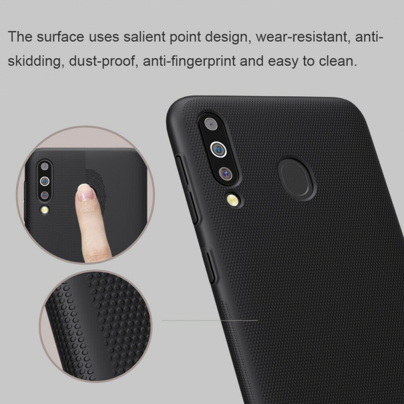 Ốp Lưng Nillkin Samsung Galaxy M30 ✅Nhựa Cứng Sần Chính Hãng được làm bằng chất nhựa PU cao cấp nên độ đàn hồi cao, thiết kế dạng sần,là phụ kiện kèm theo máy rất sang trọng và thời trang
